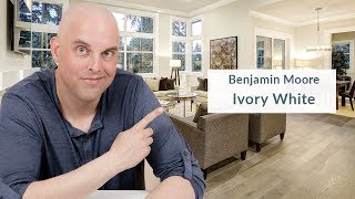 Benjamin Moore Ivory White Color Review [upl. by Noelyn]