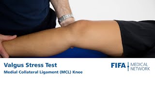 Valgus Stress Test  Medial Collateral Ligament MCL Knee [upl. by Ise]