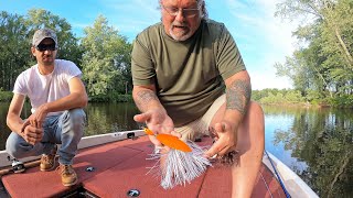 Musky Fishing Tips Bucktails 101 Tuning Blades for A Unique Vibration  Ft Rich Reinert [upl. by Airemaj245]