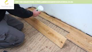 How to Install Engineered Tongue amp Groove Flooring [upl. by Dupuis]