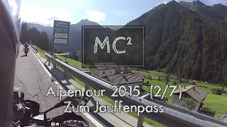 Alpen 2015 27  Zum Jauffenpass [upl. by Cynthy]