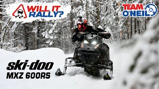 Will it Rally SkiDoo MXZ 600RS [upl. by Nyllek]