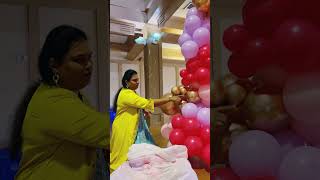 🔥3Million ViewsMinivlog100என்னுடைய கை வண்ணத்தில் மீண்டும் ஒரு பலூன் டெக்கரேஷன்balloon decoration [upl. by Moises357]