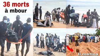 🟢Quelque Chose De Grave En Mbour 36 Morts De La Mer REOMAOTV [upl. by Grogan]