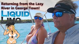 Returning from the Lazy River in George Town Exuma Bahamas [upl. by Itirahc]