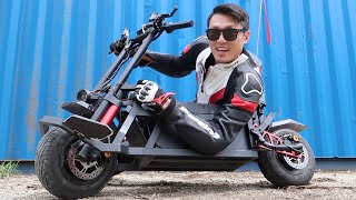 This Scooter Feels Like a Twowheeled GoKart on Steroids [upl. by Emmet]