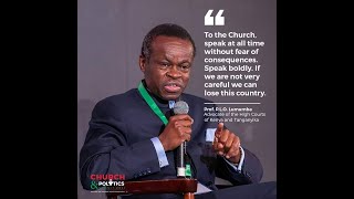 Prof PLO Lumumba Speech at Church and Politics Summit Part 1 [upl. by Spillihp475]