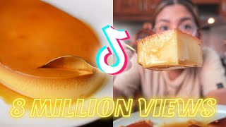 🍮 The ULTIMATE Leche Flan  VIRAL Tiktok Recipe 🍮 [upl. by Zackariah]