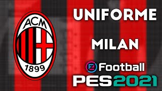 PES 2021  Uniformeskits Milan 2021 Xbox [upl. by Dewie]