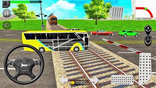 Euro Coach Bus Simulator 2020 City Bus Driving Games  Android Gameplay [upl. by Olotrab842]