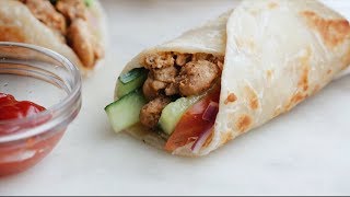 Chicken Roll with Soft Porota Recipe In Simple 3 Steps [upl. by Seroka]