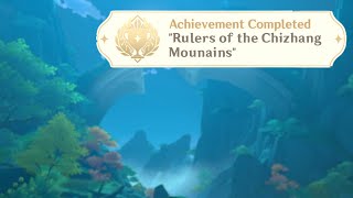 quotRulers of the Chizhang Mountainsquot  Hidden Achievement  Genshin Impact [upl. by Ardnossak]