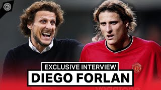 Diego Forlan  All Goals and Assists for Manchester United [upl. by Ettenajna230]