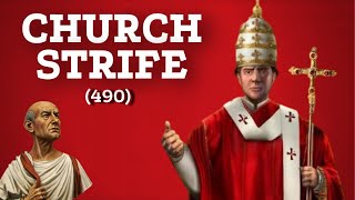 Schismatics try to take over the Roman Church Emergence of the office of Pope [upl. by Lynde]