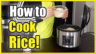 How to Cook Rice with Aroma Rice Cooker Easy Tutorial [upl. by Utter]