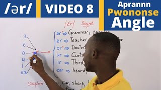 Part 8 Kou pwononsyasyon angle ou pap jwenn pyes lot kote How to produce the ər sound in English [upl. by Anola]