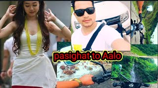 Solo Ride  Pasighat to Aalo 104 KM  AvengerBike Ride🏍️ Waat lag gayi Aaj toh [upl. by Einiar]