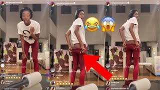 Nicole Tv Kayla Nicole SHOWS HER CAKE 🍑 ON IG LIVE 😂😱 AND EXPLAINS WHY SHE’S LEAVING YT FOR GOOD😕 [upl. by Aicenav]