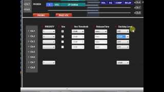 TOA 9000M2 Software Part 10  Setting Paging Priority and Volume Settings [upl. by Ghiselin77]