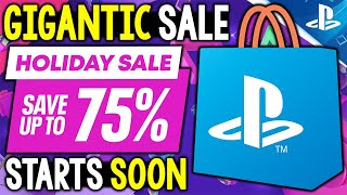 GIGANTIC PSN HOLIDAY SALE 2023 STARTS SOON [upl. by Ynnel]