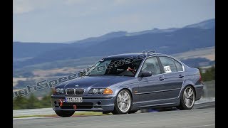 BMW E46 328i Trackday Bilster Berg  Drifts amp Highlights [upl. by Carolann]