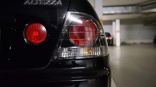 Stock Altezza SXE10 3sge sound outside [upl. by Us]