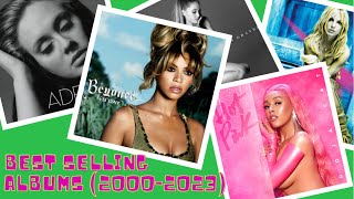 Top 5 Best Selling Female Albums Each Year 20002023 [upl. by Reni]