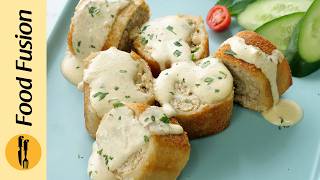 Malai Chicken Rollups Recipe by Food Fusion [upl. by Rothberg]