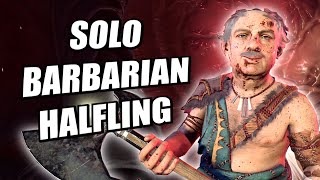 🔴 BG3 Solo Barbarian Halfling [upl. by Edrei]