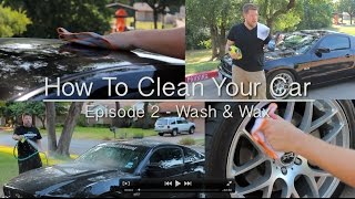 Washing and Waxing Your Car Without Water Using Ultimate Wash amp Wax Anywhere [upl. by Gwenora]