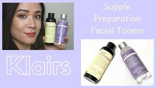 REVIEW Klairs Supple Preparation Facial Toner  Scented and UNscented  MICHXMASH [upl. by Blackstock]