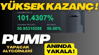 5 Dakika da UÇACAK  PUMP  Coini Kolayca BUL   programsız [upl. by Muriah]