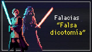 Falacia del FALSO DILEMA o FALSA DICOTOMÍA [upl. by Nellahs]