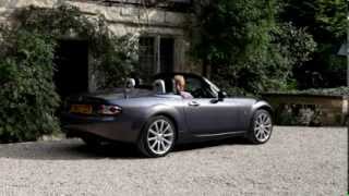 Mazda MX5 Miata Power Retractable Hardtop Operation [upl. by Lanos]