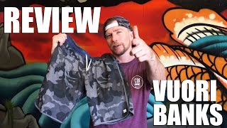 Vuori Banks Short  Best Boardshort Reviews [upl. by Turley]