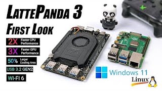 LattePanda 3 First look An All New Powerful X86 SBC And Runs Windows 11 HandsOn [upl. by Kciredec467]