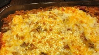 Baked Spaghetti Recipe [upl. by Doralyn]