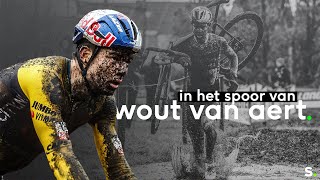 In het spoor van Wout van Aert en Sarah De Bie tijdens de veldrit in Essen [upl. by Euqinahs]