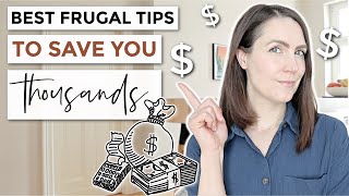 25 EXTREME Frugal Living Tips That ACTUALLY Work  saving money  minimalism [upl. by Ardnasyl735]