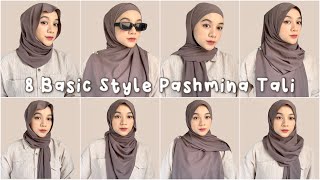 Tutorial Pashmina Tali untuk Seharihari Kerja Kuliah Kondangan [upl. by Steen161]