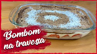 BOMBOM DE UVA NA TRAVESSA 5 INGREDIENTES SEM LEITE CONDENSADO [upl. by Sigler]