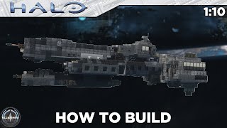 UNSC Mulsanneclass frigate  Minecraft Halo tutorial [upl. by Warden171]