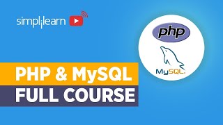 PHP Full Course  PHP Tutorials for Beginners  PHP and MySQL Tutorial  Simplilearn [upl. by Vona26]