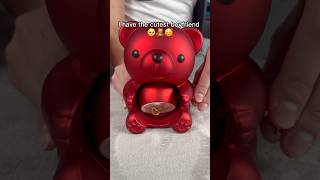 Hes soo cuuute 🧸😍 pandora pandorajewelry disney promisering couples bear teddybear [upl. by Jeromy]