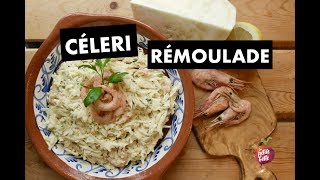 CELERI REMOULADE AUX CREVETTES NORDIQUES 🦐 Salade La petite bette [upl. by Liddle]