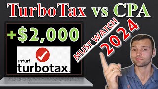 Should I Pay Someone To Do My Taxes For Me TurboTax vs CPA  What They Dont Want You to Know [upl. by Maclay]