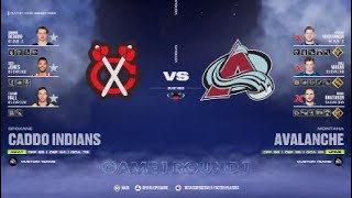 Spokane Caddo Indians VS Montana Avalanche l CNHL Playoffs Game 1 Round 1 [upl. by Eulaliah]