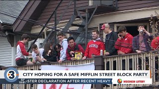 City hopes for safe Mifflin Street Block Party [upl. by Albin]