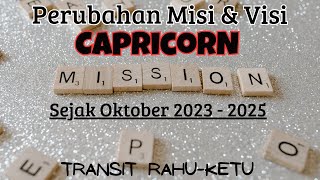 Capricorn 🦋Perubahan Misi Visi 2023 hingga 2025 💫 [upl. by Annet]