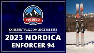 2023 Nordica Enforcer 94  SkiEssentialscom Ski Test [upl. by Aiuqal]